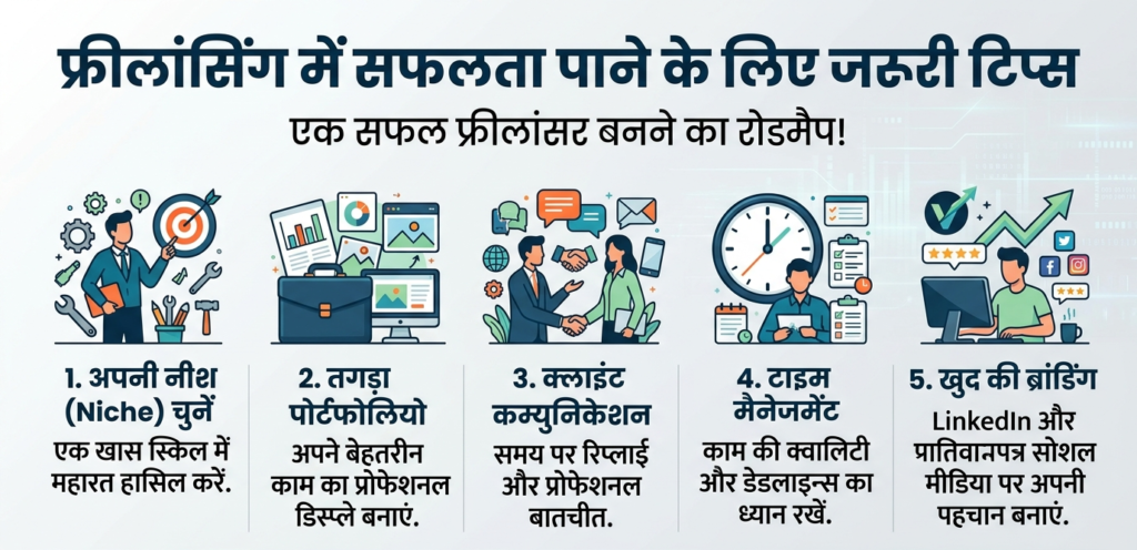 freelance me safalta ke tips in hindi