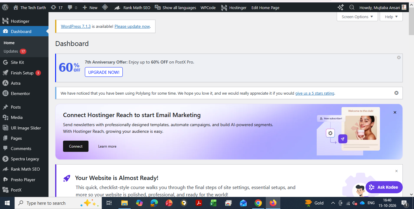 wordpress kya hai, isme blogging kaise karte hain