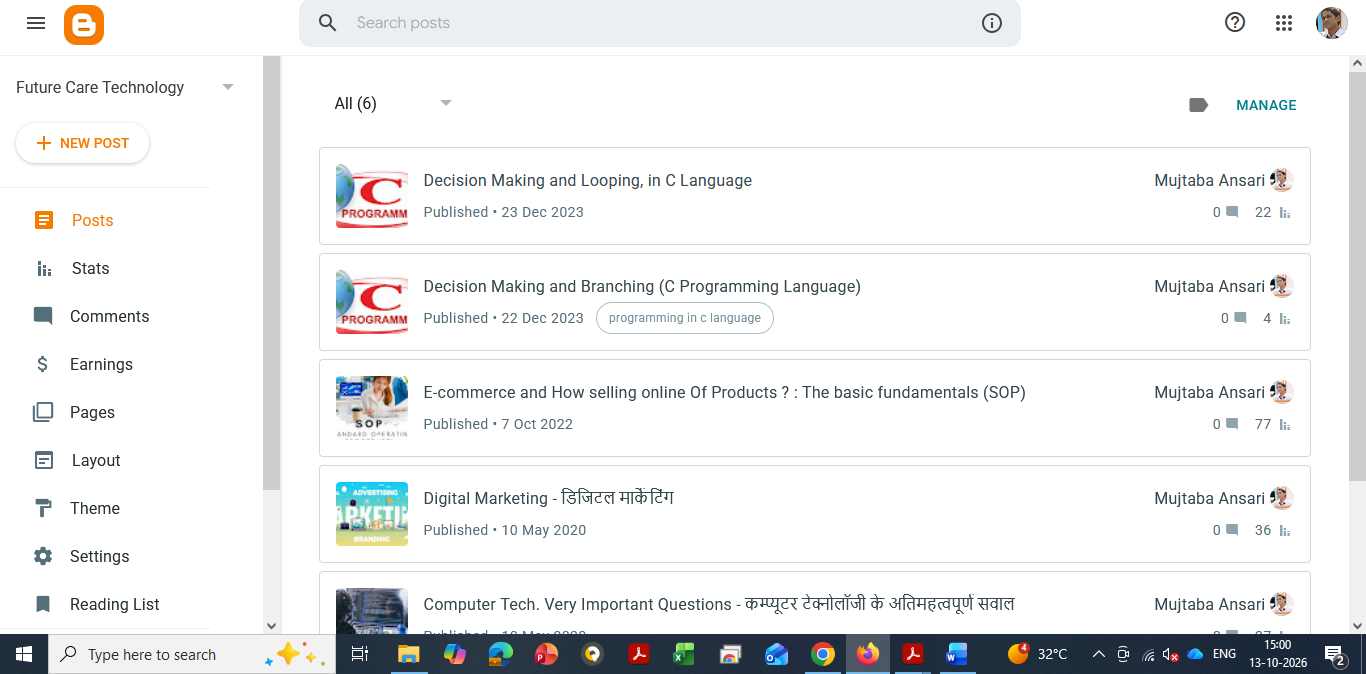 what is blogger, create your first blog